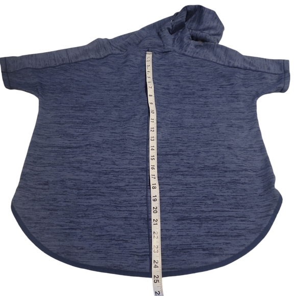 Athleta Blissful Pullover 1/2 Zip Women's XS Heather Blue - Picture 4 of 5